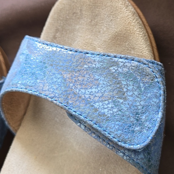 Dansko Blue Clog Strap Sandals Summer Casual Comfort Shoes - Picture 11 of 11